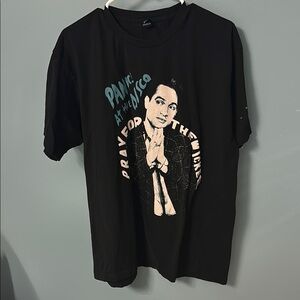 Panic at the Disco Black Graphic T-Shirt